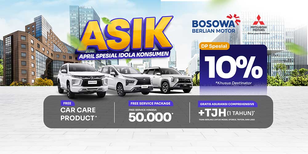 Promo Mitsubishi April 2026 Terbaru: Banyak Diskon & Menarik