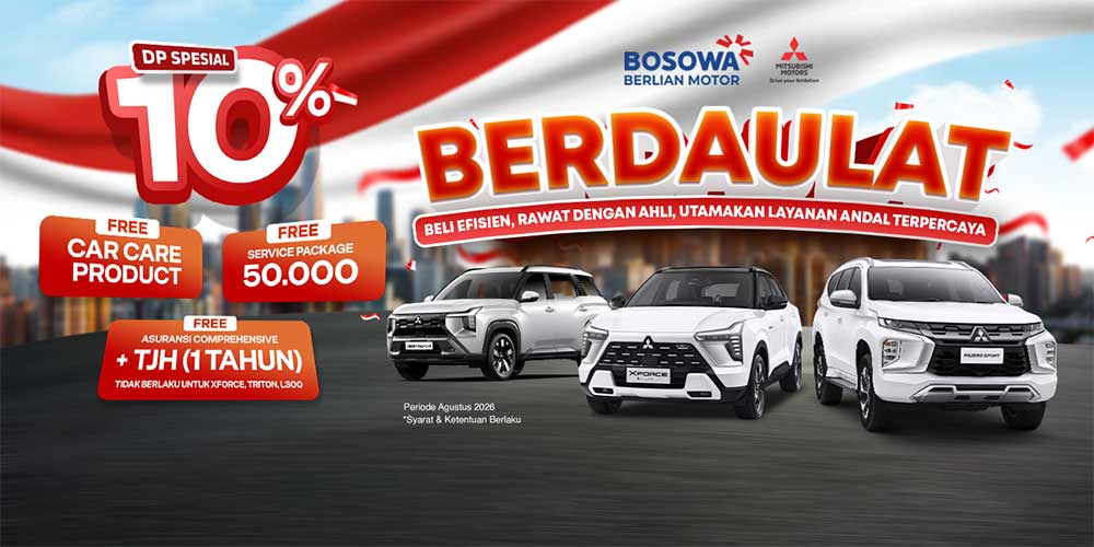 Promo Mitsubishi Agustus 2026 di Palopo