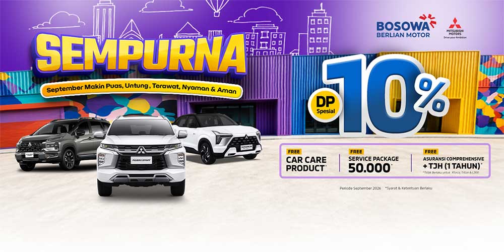 Promo Mitsubishi September 2026 di Palopo
